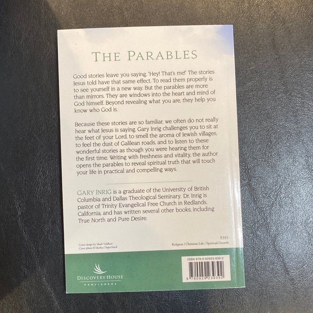 The Parables Book by Gary Inrig - Picture 2 of 2